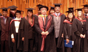 Graduates MA in Diplomatic Studies
